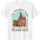 The Wildest Ride In The Wilderness Shirt Grey Cotton Small Classic Fit Short Sleeve T-Shirt - T-Shirt | White