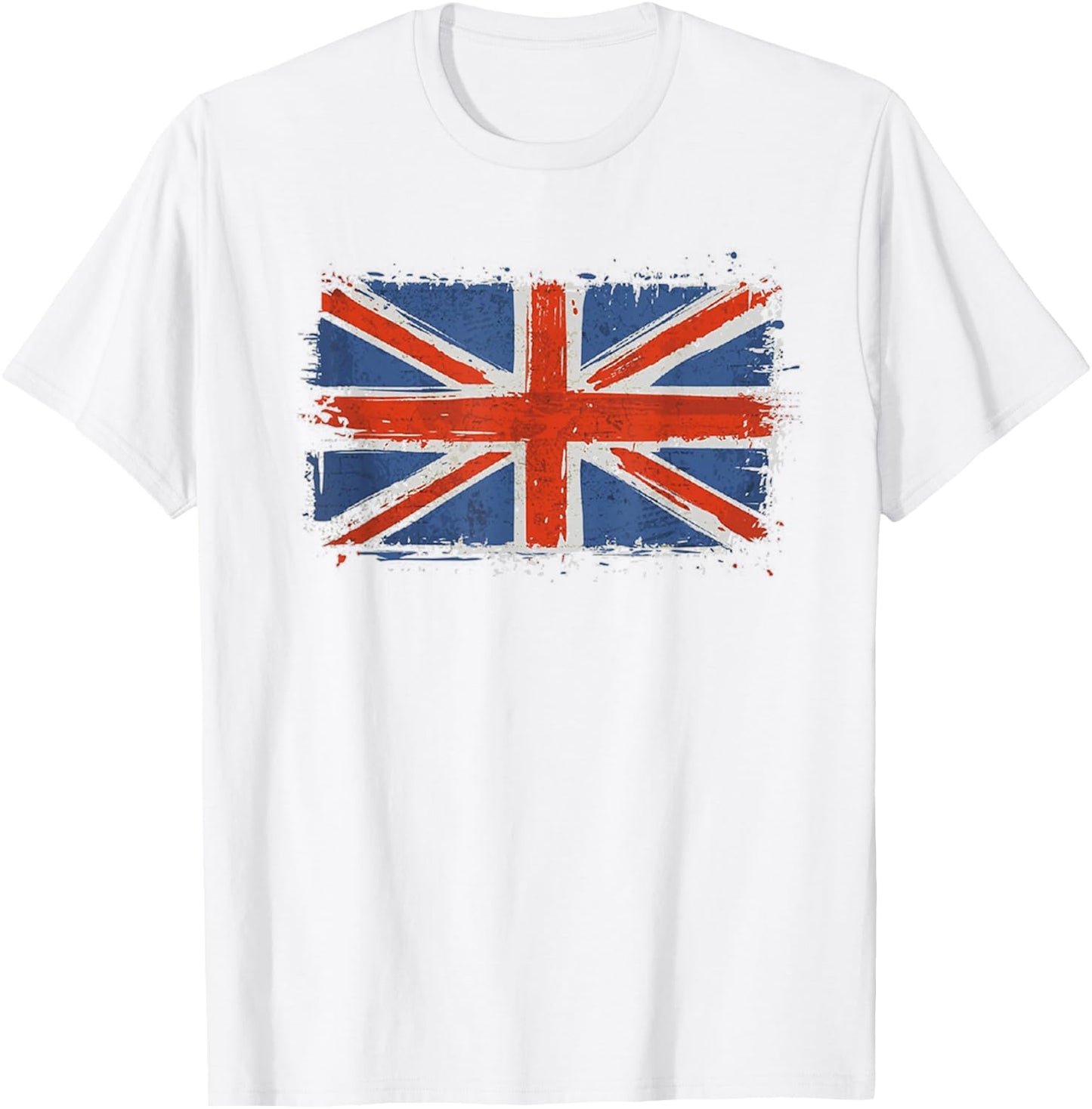 England , British Shirt, England Flag, England T-Shirt - T-Shirt | White