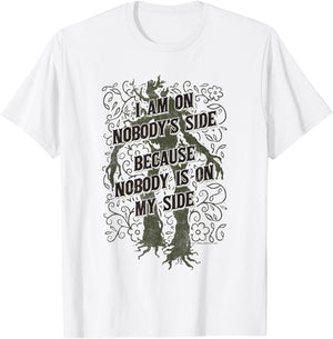 The Lord of the Rings: The Two Towers Treebeard No Ones Side T-Shirt - T-Shirt | White