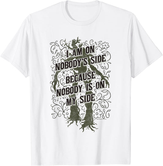 The Lord of the Rings: The Two Towers Treebeard No Ones Side T-Shirt - T-Shirt | White