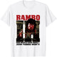 Rambo III God Would Have Mercy John Rambo Won't T-Shirt - T-Shirt | White