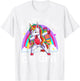 Unity Day Orange Unicorn Rainbow Be Kind Words Don't Rewind T-Shirt - T-Shirt | White