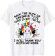 Unicorn Back The Fuck Up Sprinkle TIts Today Is Not The Day T-Shirt - T-Shirt | White