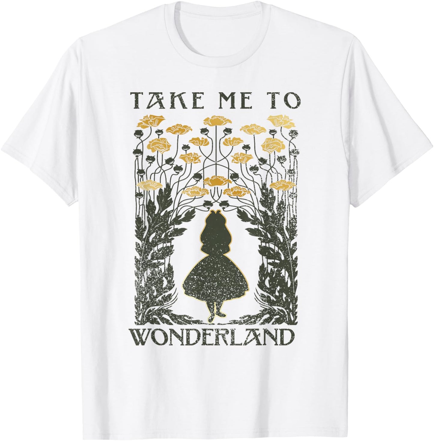 Disney Alice in Wonderland Take Me to Wonderland T-Shirt - T-Shirt | White
