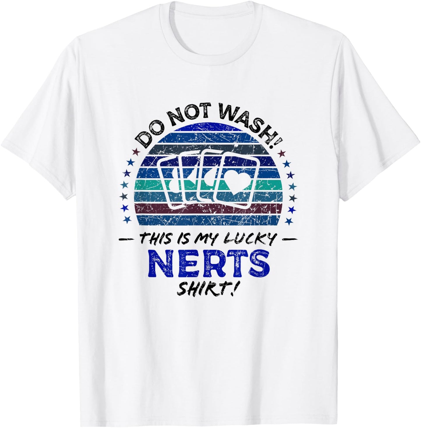 Nerts Funny Playing Cards Game Quote Graphic T-Shirt - T-Shirt | White