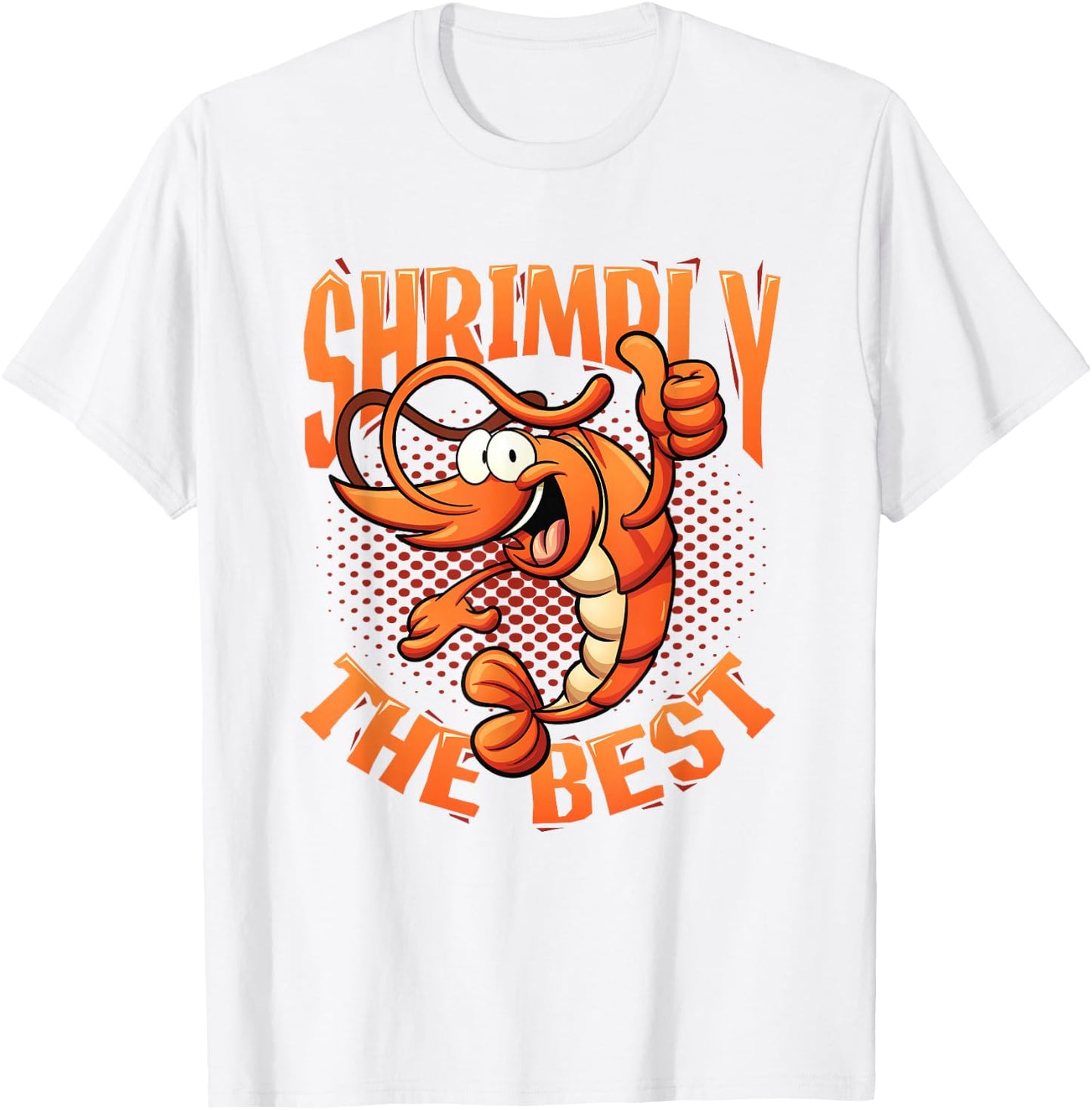 Shrimply The Best Aquarist Shrimp Farmer T-Shirt - T-Shirt | White