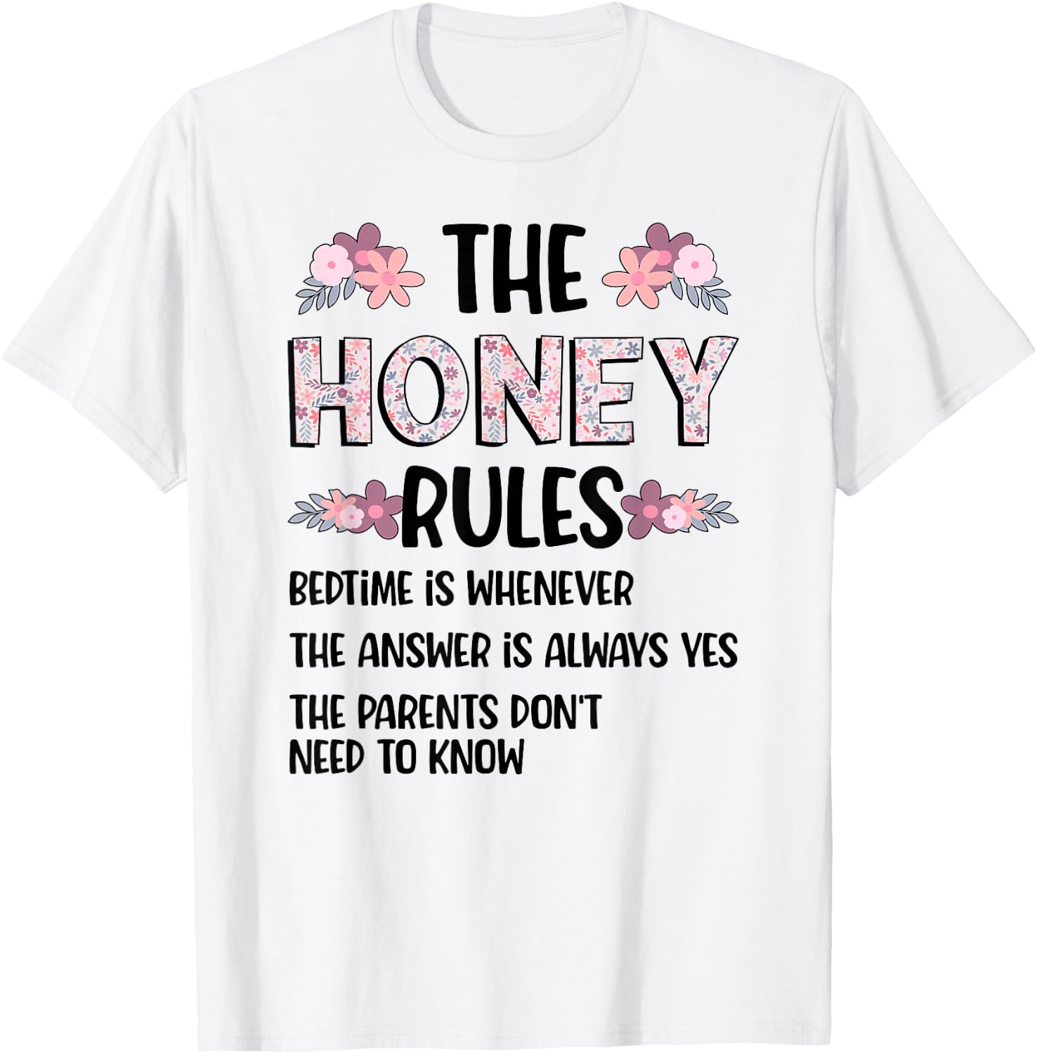 Honey Grandma Rules Honey Grandmother T-Shirt - T-Shirt | White