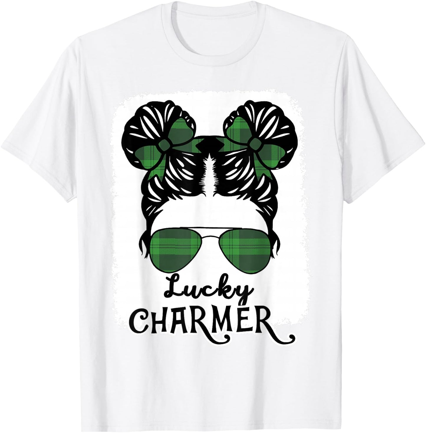 St Patricks Day Lucky Charmer Irish Girl Teen Toddler T-Shirt - T-Shirt | White