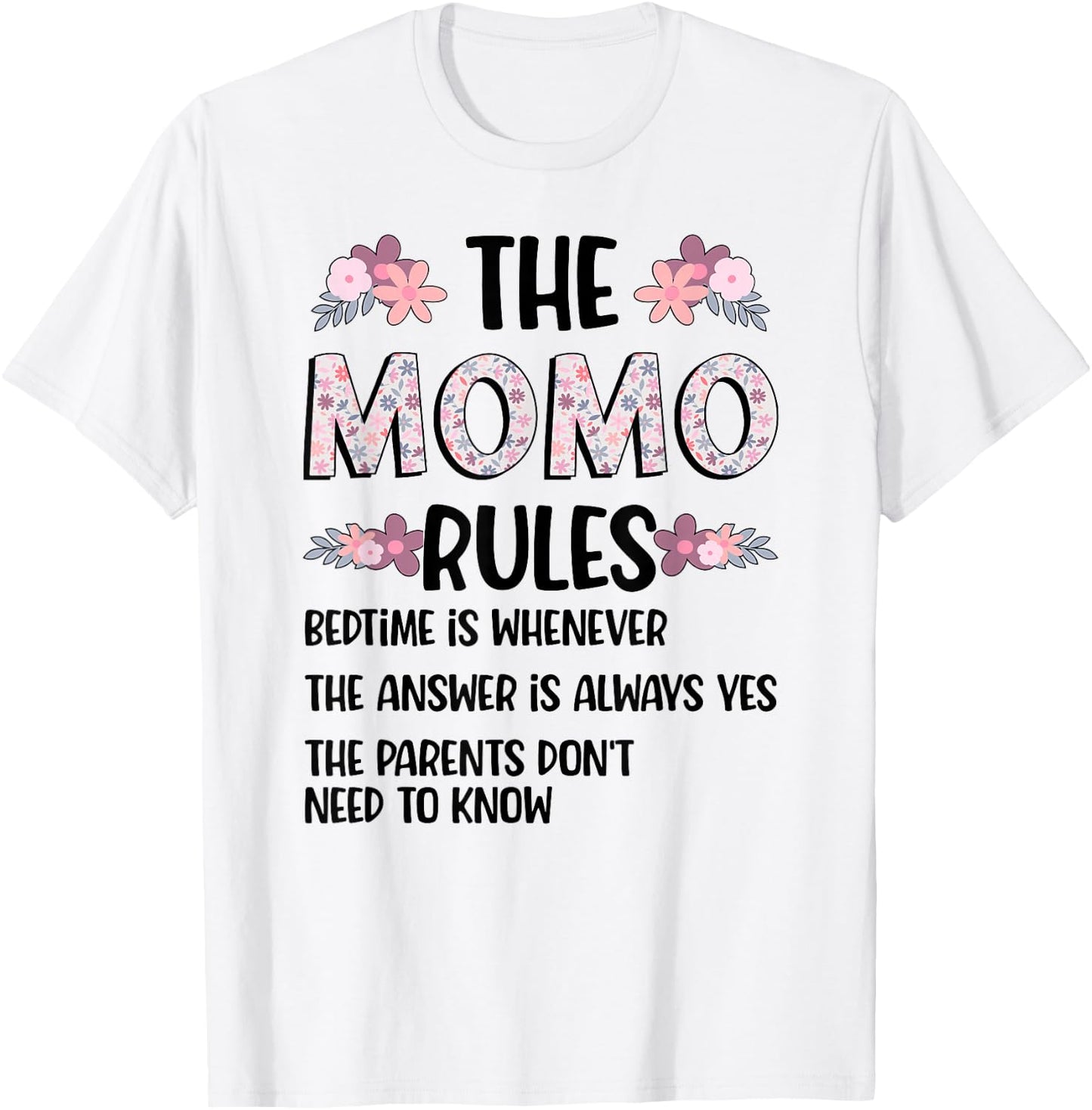 Momo Grandma Rules Momo Grandmother T-Shirt - T-Shirt | White