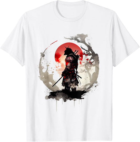 Samurai Ronin T-Shirt - T-Shirt | White