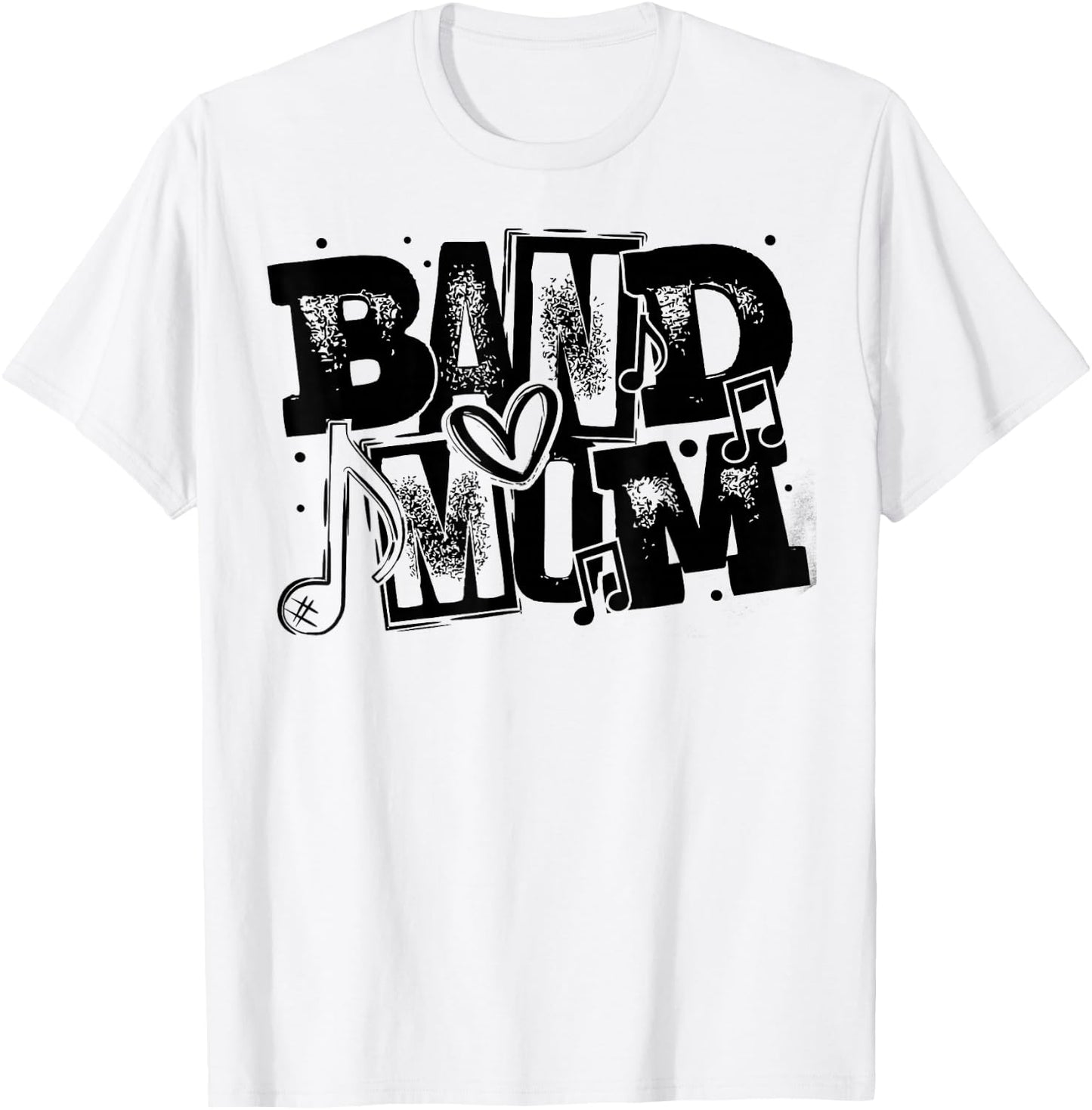 Band Mom T-Shirt - T-Shirt | White
