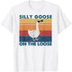 Silly Goose Shirt, Graphic Men, Funny Shirts T-Shirt - T-Shirt | White