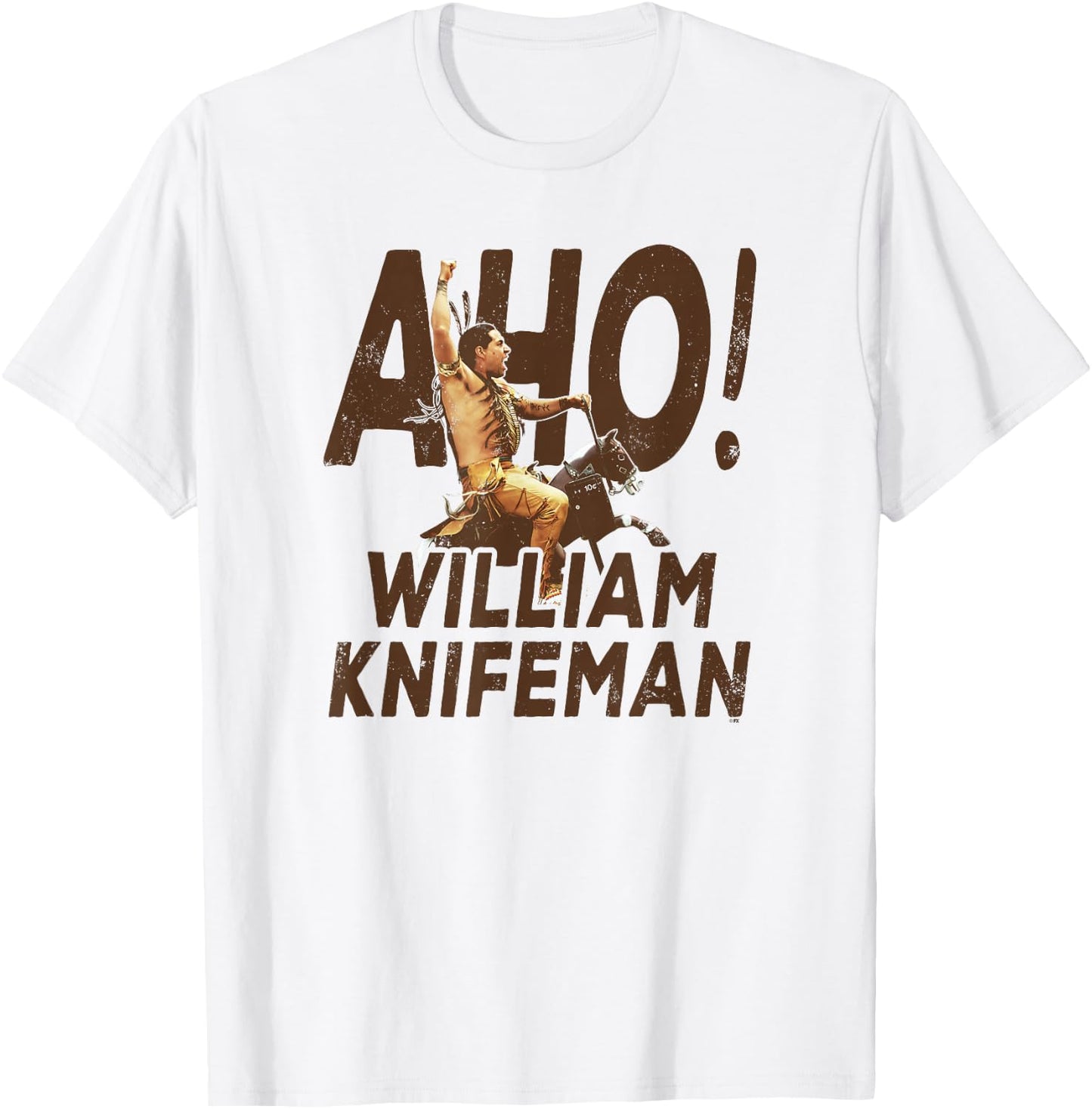 Reservation Dogs William Spirit Knifeman Aho T-Shirt - T-Shirt | White