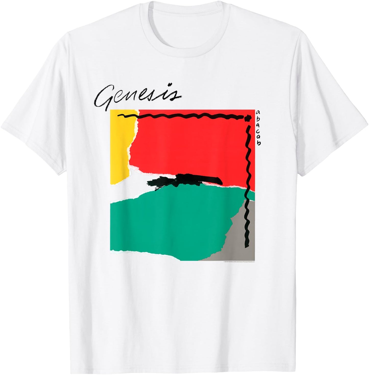 Genesis Abacab T-Shirt - T-Shirt | White