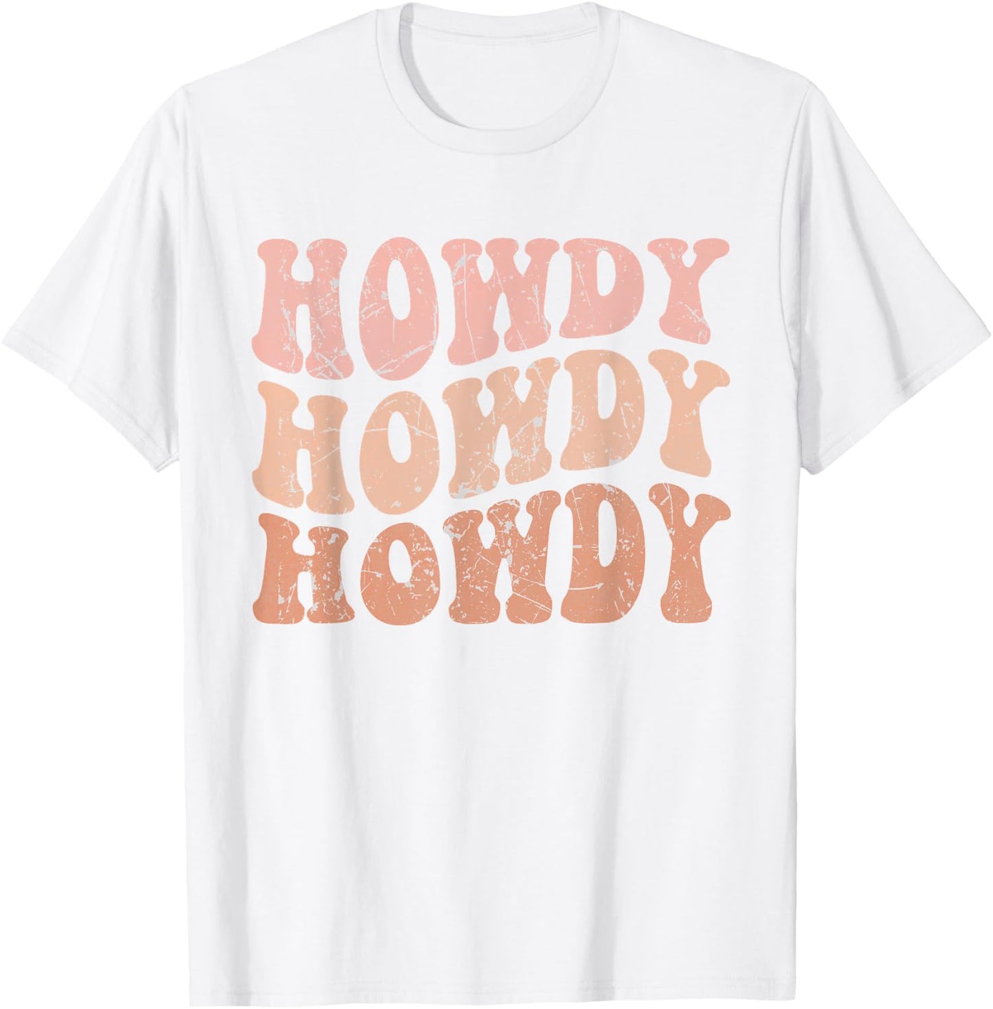 Vintage Howdy Western Life Rodeo Country Music Cowgirls T-Shirt - T-Shirt | White