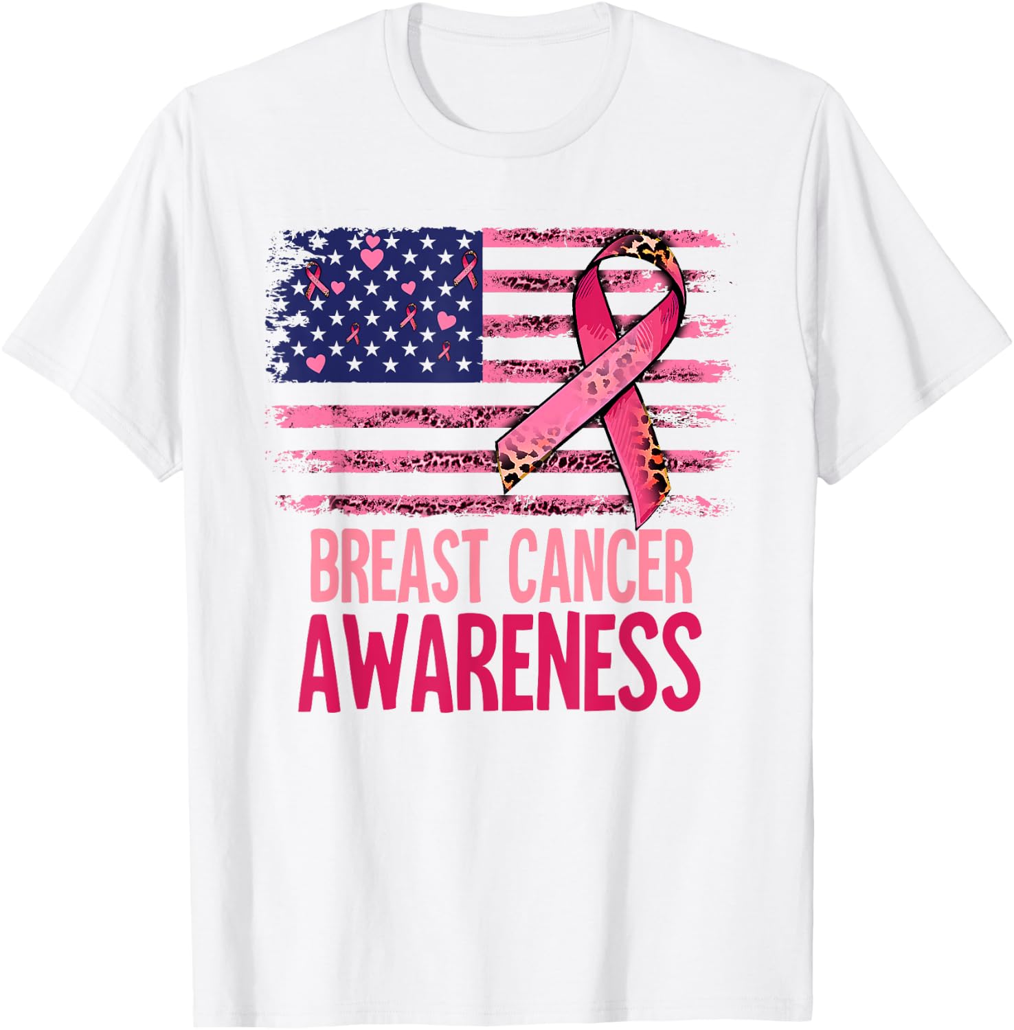 Breast Cancer Awareness T-Shirt - T-Shirt | White