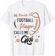my favorite Football player calls me gigi funny grandma T-Shirt - T-Shirt | White