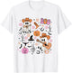Spooky Ghost Cowboy Cute Halloween Boo Western Retro Pastel T-Shirt - T-Shirt | White