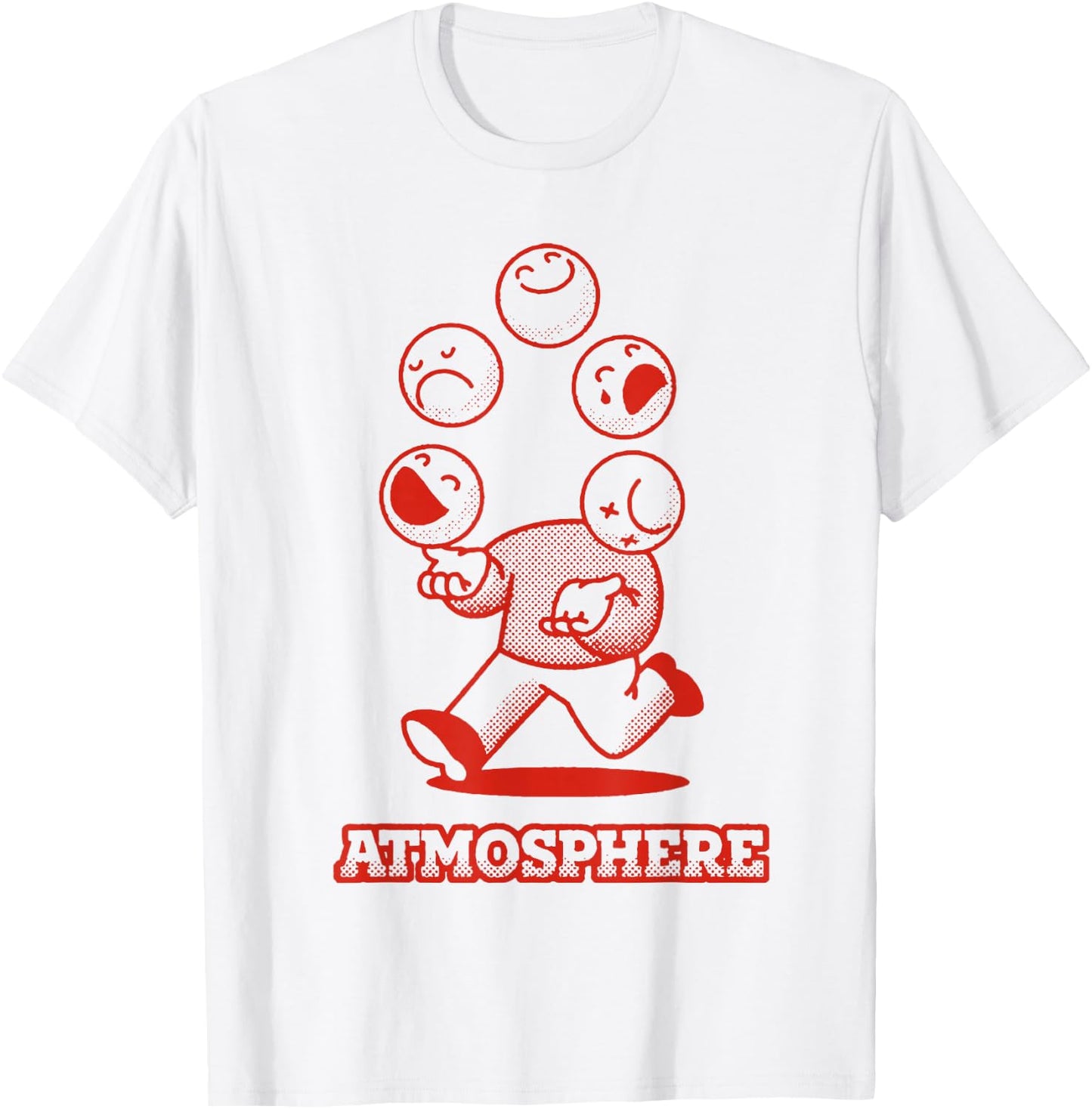 Atmosphere Juggle T-Shirt - T-Shirt | White