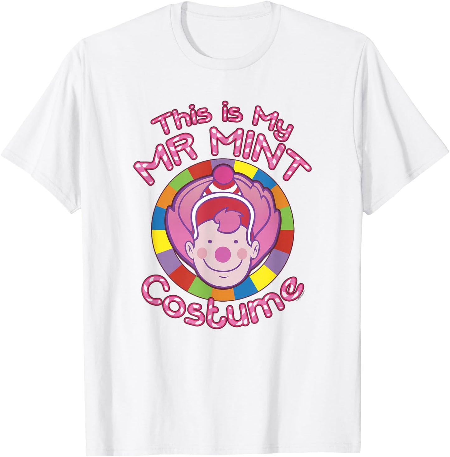 Candy Land Halloween This Is My Mr Mint Costume T-Shirt - T-Shirt | White