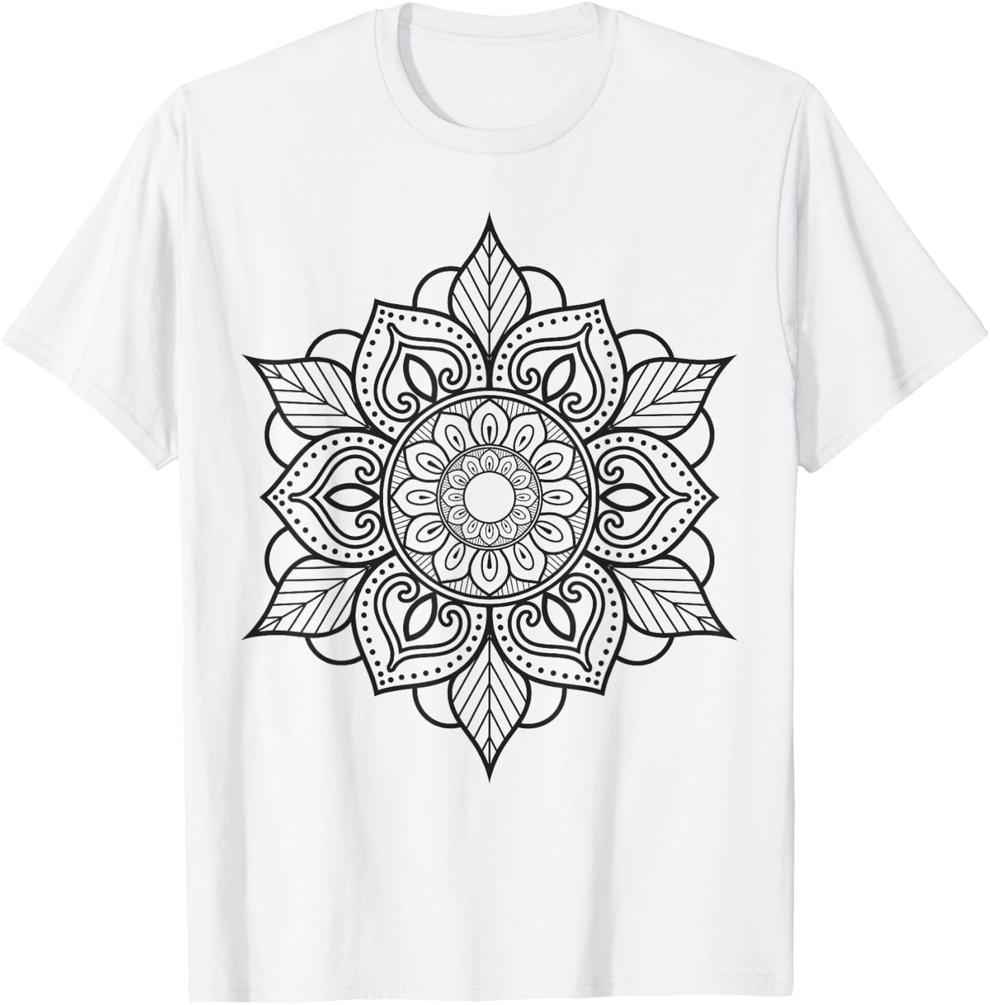Mandala T-Shirt - T-Shirt | White