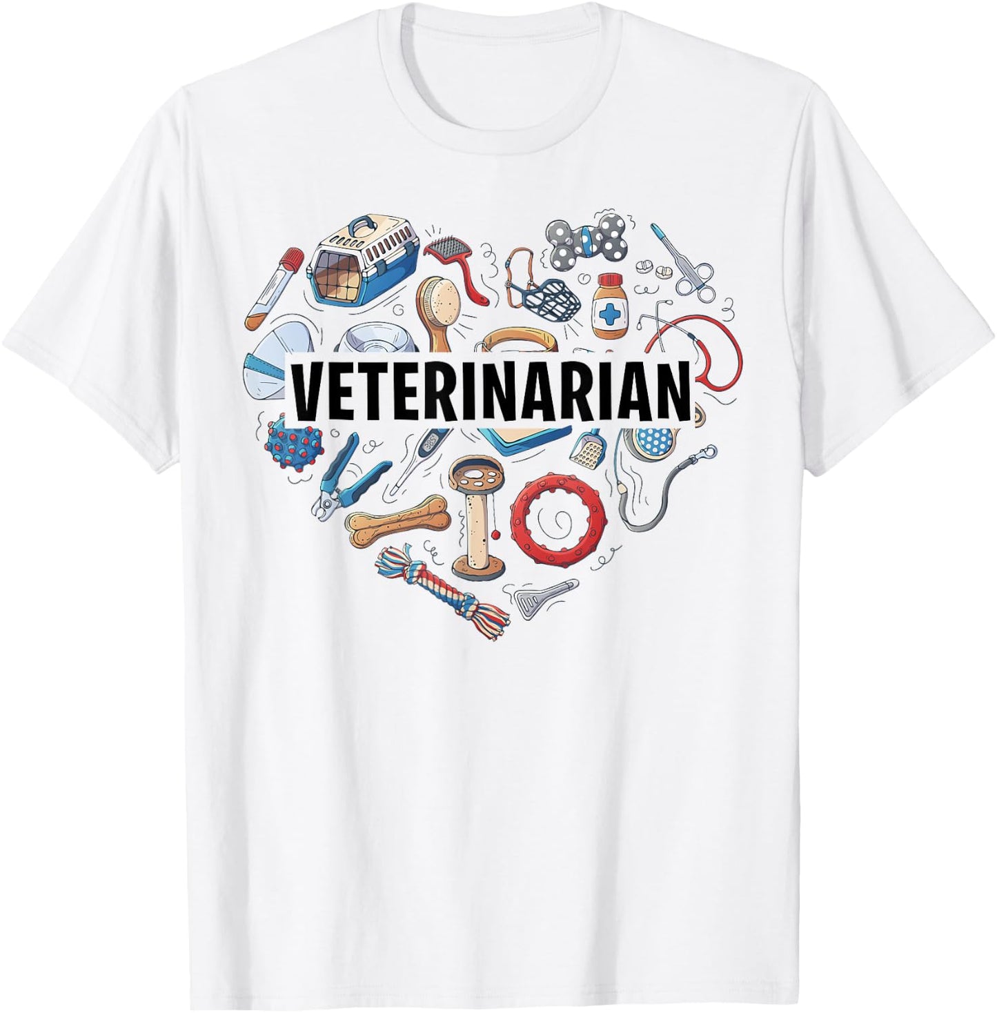 Future Veterinarian Vet Tech Student Veterinarian Graduation T-Shirt - T-Shirt | White
