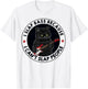 I Slap Bass Because I Can't Slap People Guitar Cat T-Shirt - T-Shirt | White