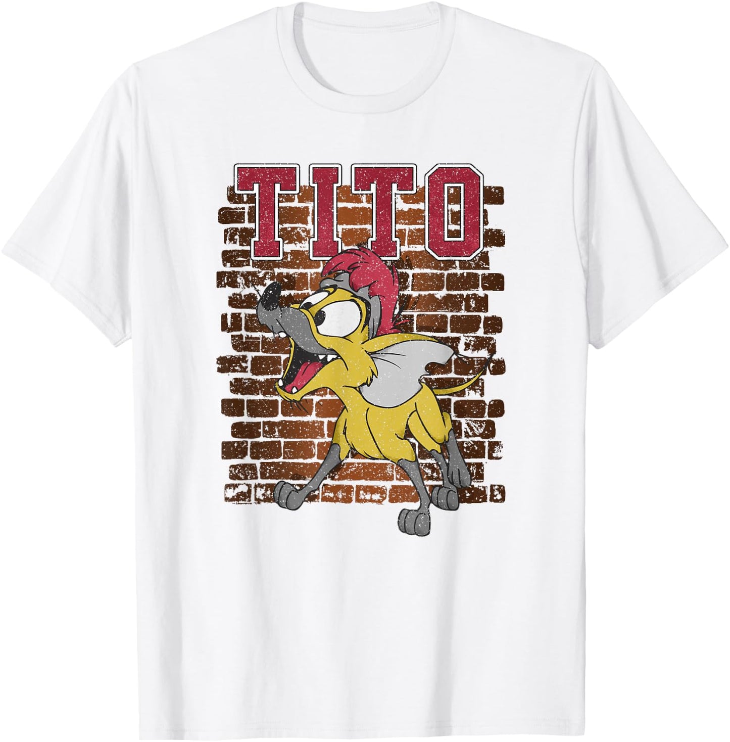 Disney Oliver & Company Tito Funny Chihuahua Street Portrait T-Shirt - T-Shirt | White