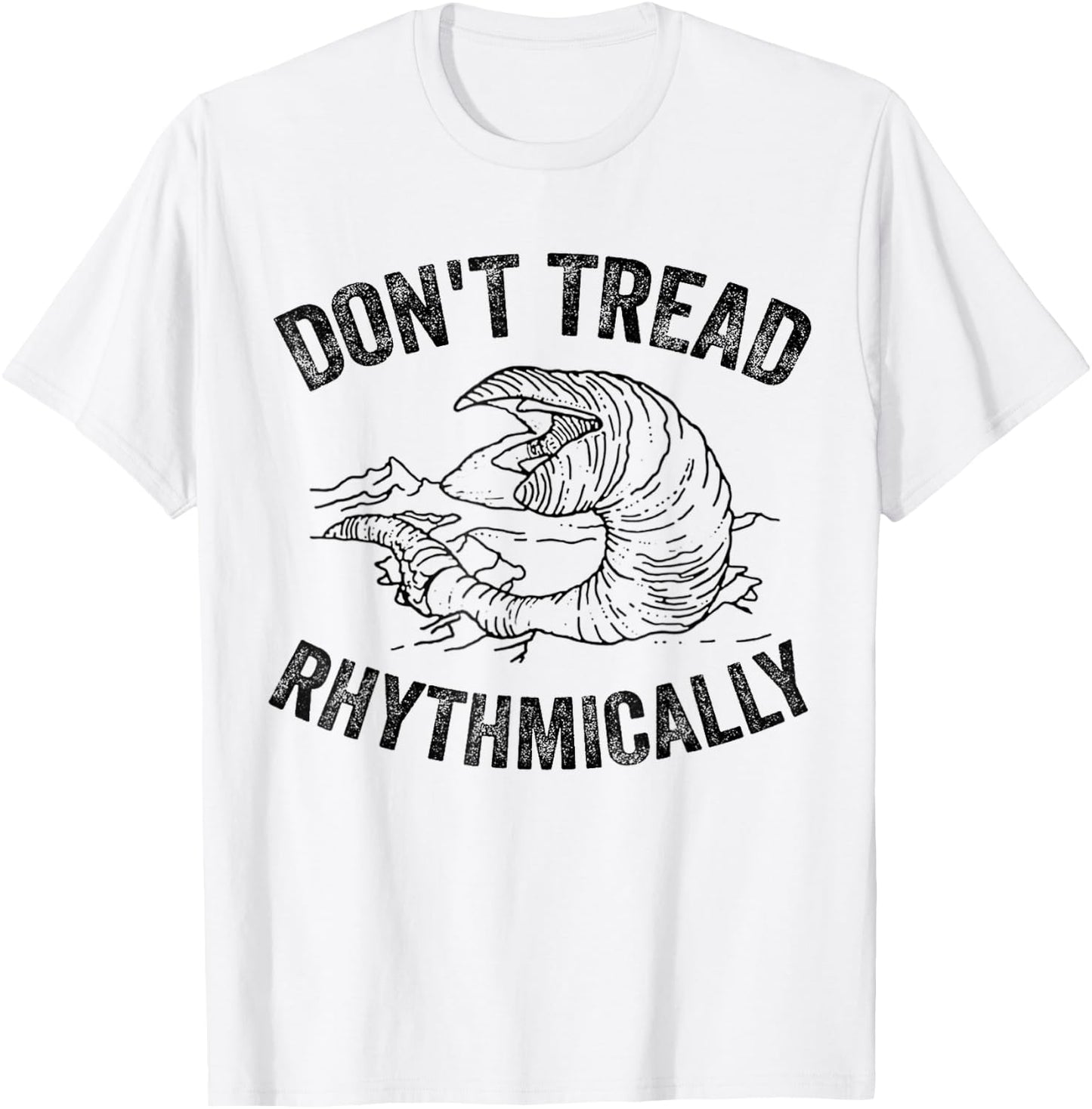 Don't Tread Rhythmically Apparel Women T-Shirt - T-Shirt | White