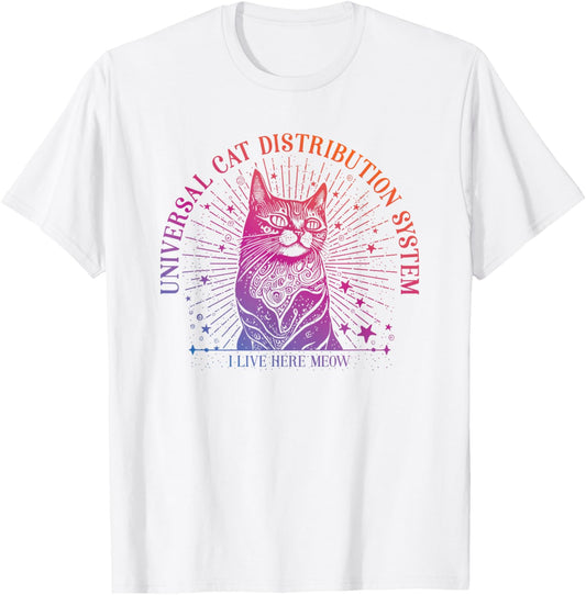 Cat Distribution System Women T-Shirt - T-Shirt | White