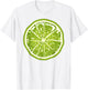 Green Lime Halloween Costume Group Funny Lime Lovers T-Shirt - T-Shirt | White