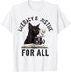 Literacy and Justice For All Read Banned Books Banning Books T-Shirt - T-Shirt | White