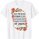 No Temas Christian Quote In Spanish Bible Verse 41:10 Floral T-Shirt - T-Shirt | White