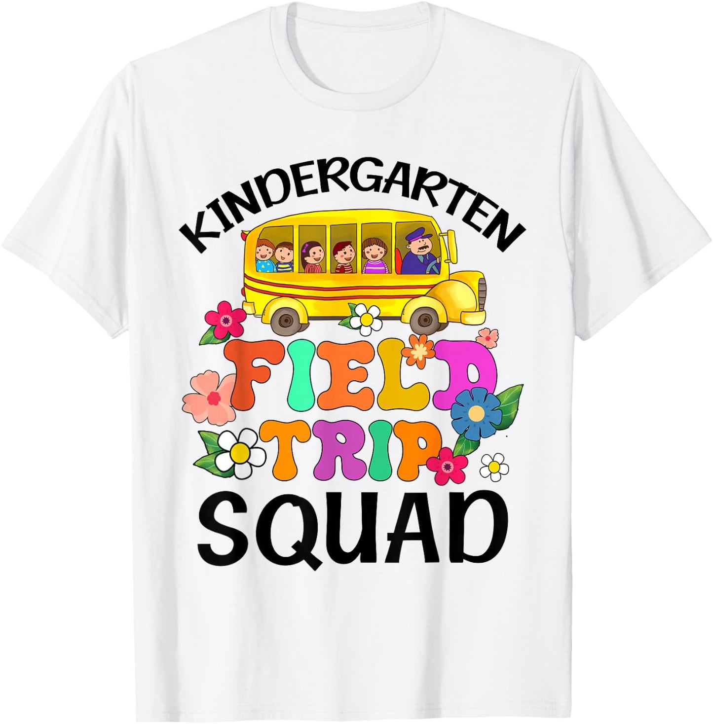 Kindergarten Students School Zoo Field Trip Squad ing T-Shirt - T-Shirt | White