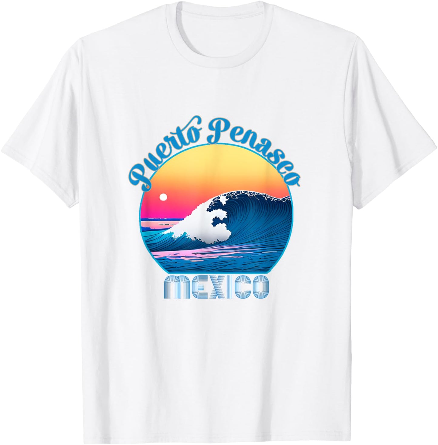 Puerto Penasco Souvenir Outfit - Retro Puerto Penasco T-Shirt - T-Shirt | White