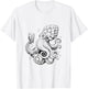 Hoptopus - The Beer Drinking Octopus Classic T-Shirt - T-Shirt | White