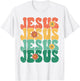 Christian Retro Jesus Religious Faith God 70s T-Shirt - T-Shirt | White