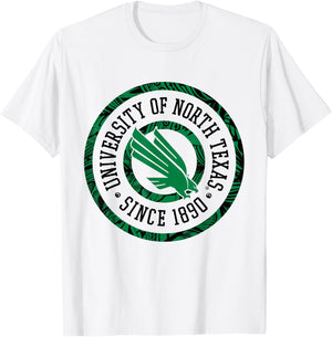 North Texas Mean Green | NCAA University of Merch | 1709EL07 T-Shirt - T-Shirt | White