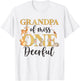 Grandpa of Miss One-deer-ful Girl 1st Birthday Cute Deer T-Shirt - T-Shirt | White