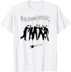 NSYNC Official No Strings Attached T-Shirt - T-Shirt | White
