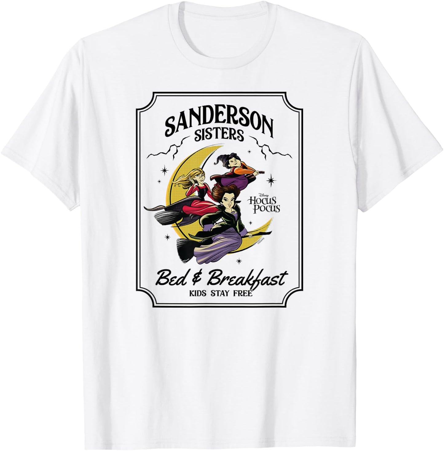 Hocus Pocus - Sanderson Sisters Bed & Breakfast T-Shirt - T-Shirt | White