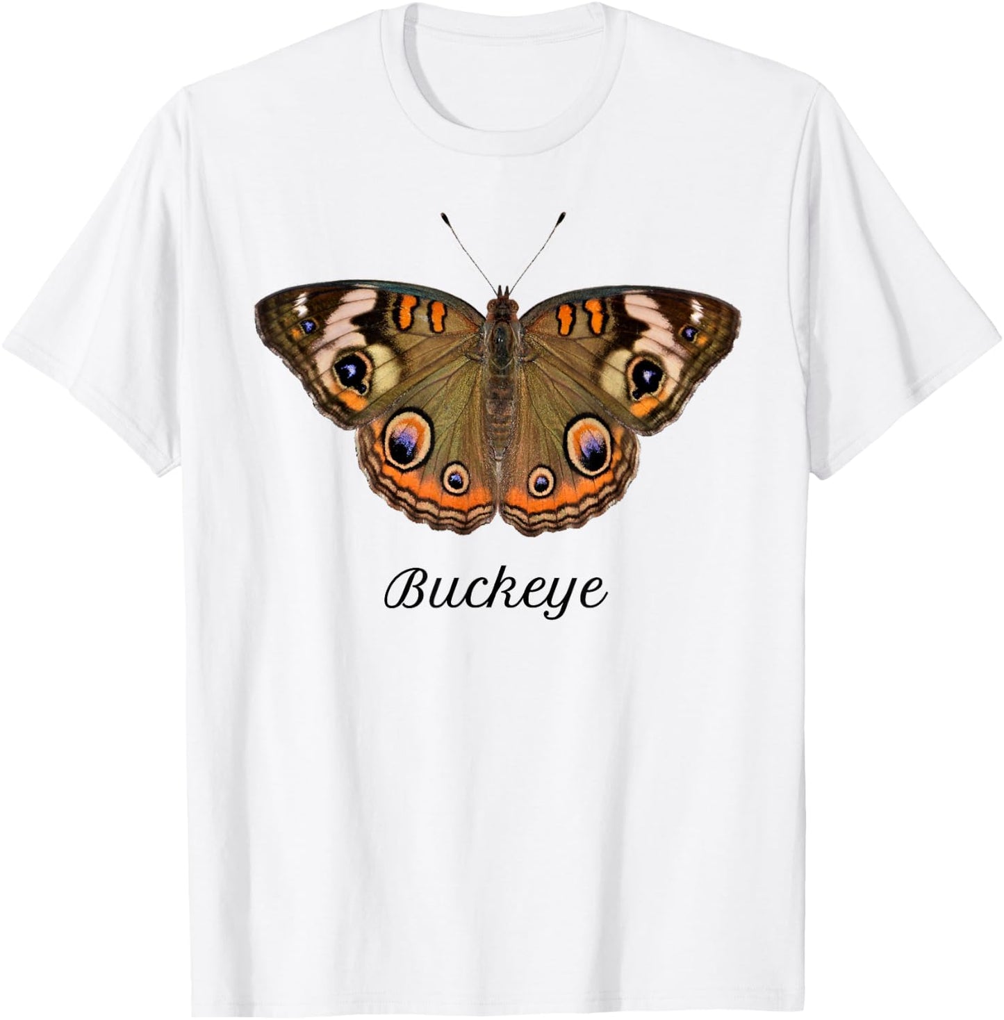 Buckeye Butterfly T-Shirt - T-Shirt | White