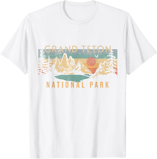 Grand Teton National Park T-Shirt - T-Shirt | White