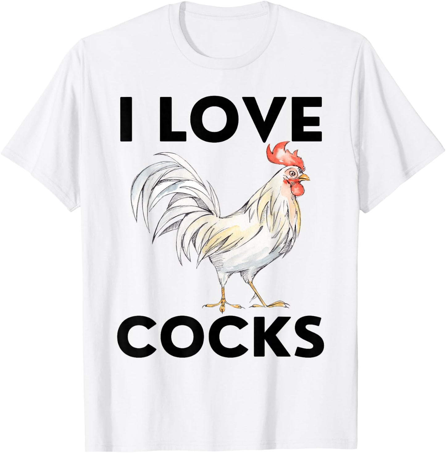 Yes I Talk To Chickens Farmer Life Chicken Lover I Love Cock T-Shirt - T-Shirt | White