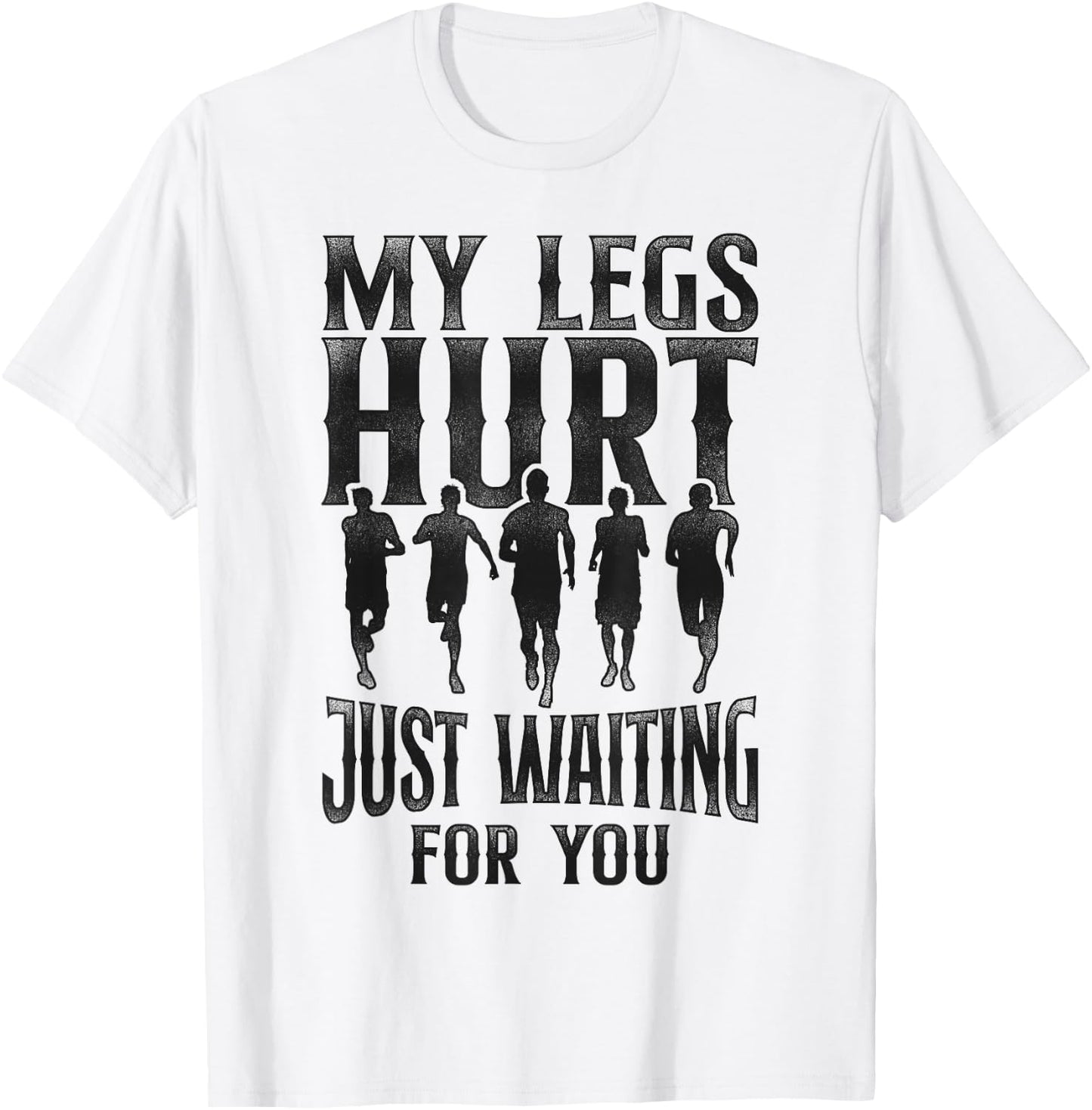Running Runner Half Marathon Watching Spectator Vintage My T-Shirt - T-Shirt | White