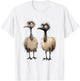 Silly Wacky Bird Shirt Coots Bird Super Funny T-Shirt - T-Shirt | White