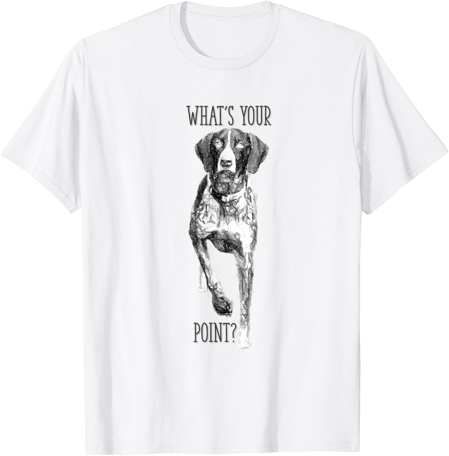 German Short Haired Pointer T-Shirt - T-Shirt | White