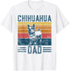 Dog Chihuahua Papa - Vintage Chihuahua Dad Women T-Shirt - T-Shirt | White