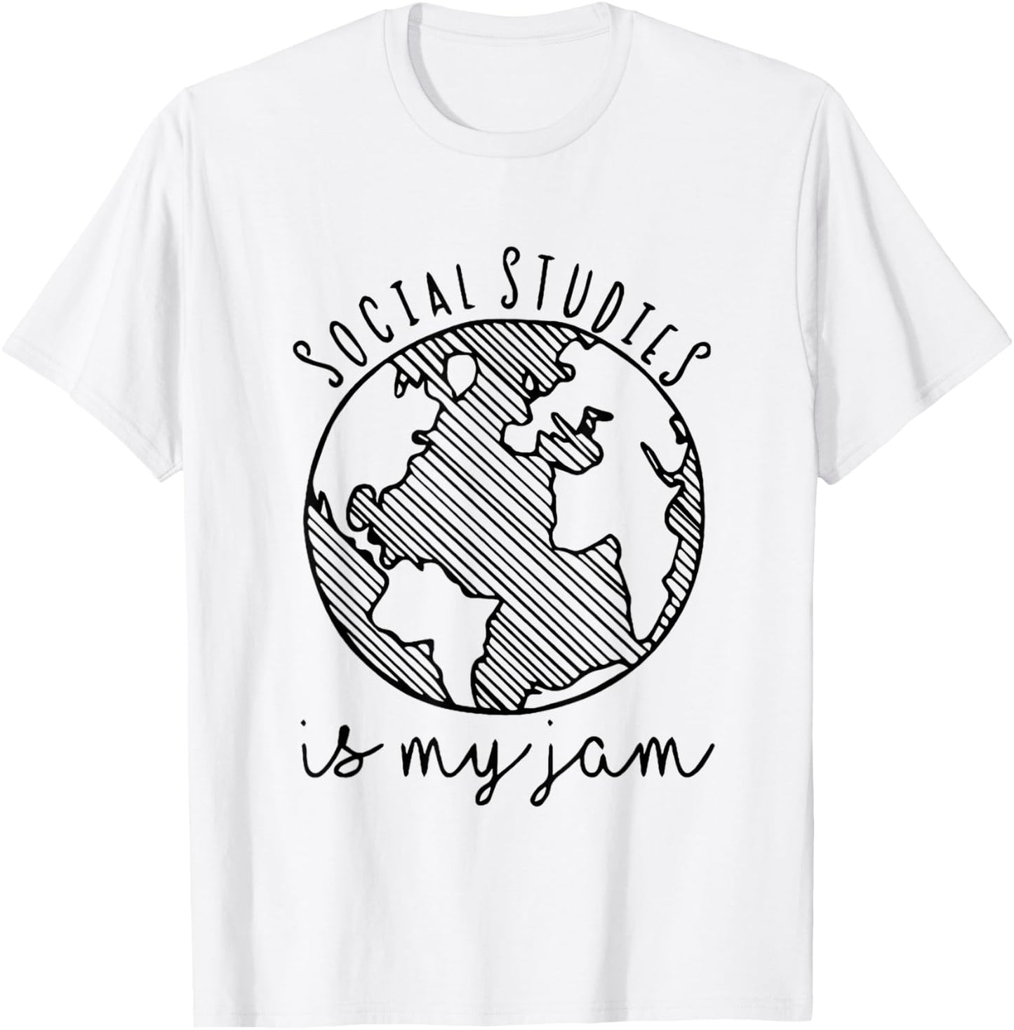 Social Studies Is My Jam History Teacher Back To School Men Women Kids T-Shirt - T-Shirt | White