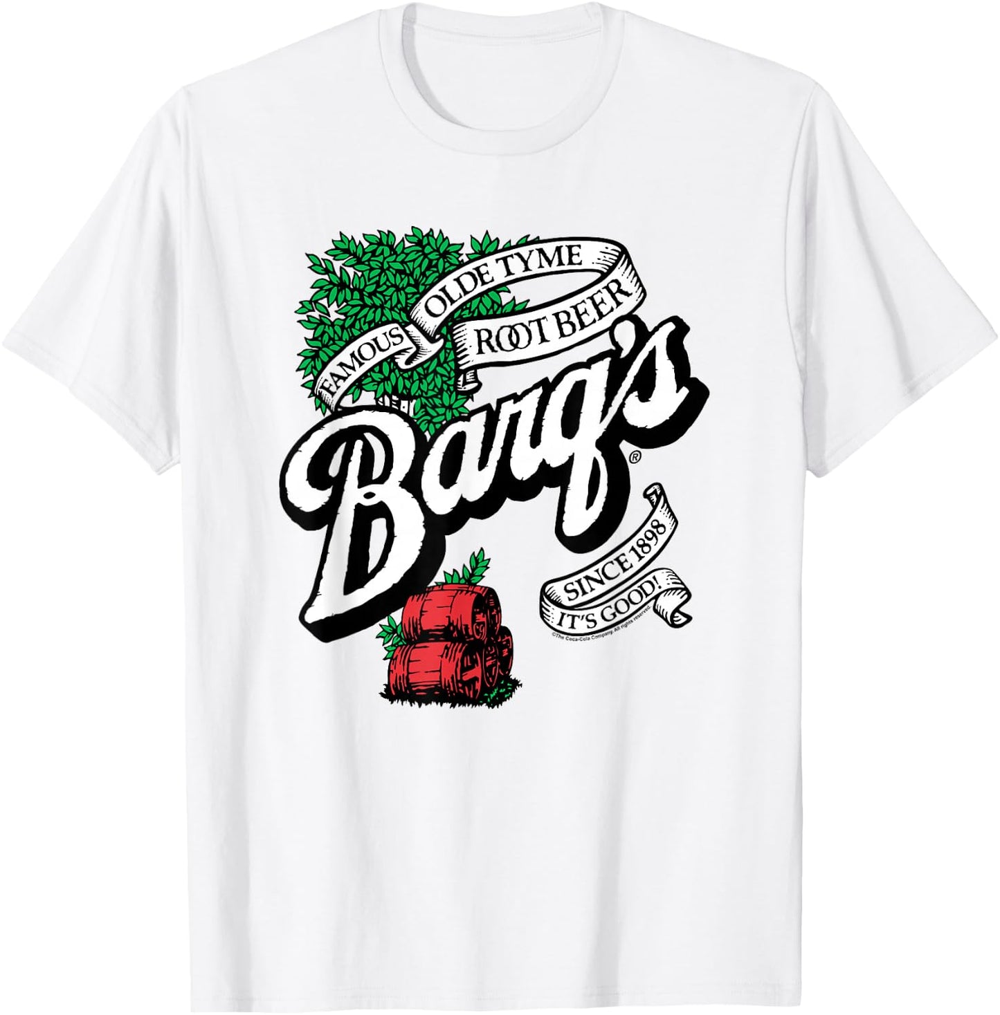 Coca-Cola - Barq's Olde Tyme Root Beer T-Shirt - T-Shirt | White
